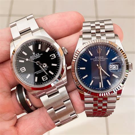 rolex explorer datejust|Rolex Datejust without cyclops.